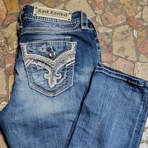 Womens Rock Revival Jeans
